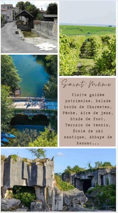 Gite La Rive Gauche Saint-Meme-les-Carrieres Dış mekan fotoğraf